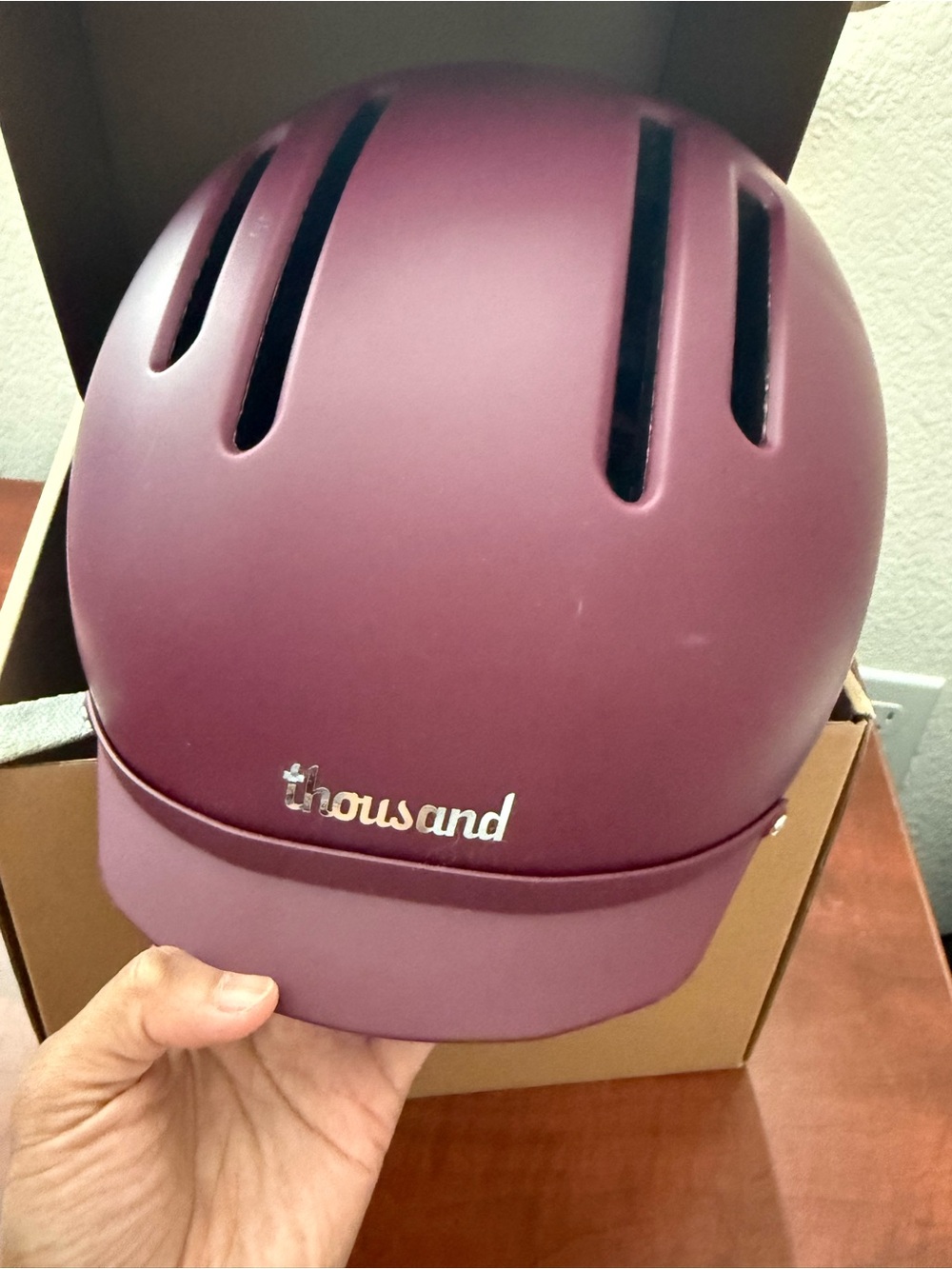 Chapter MIPS Helmet — Deep Burgundy - Picture 4 of 6